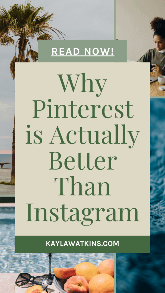 why pinterest is better than instagram for bloggers 