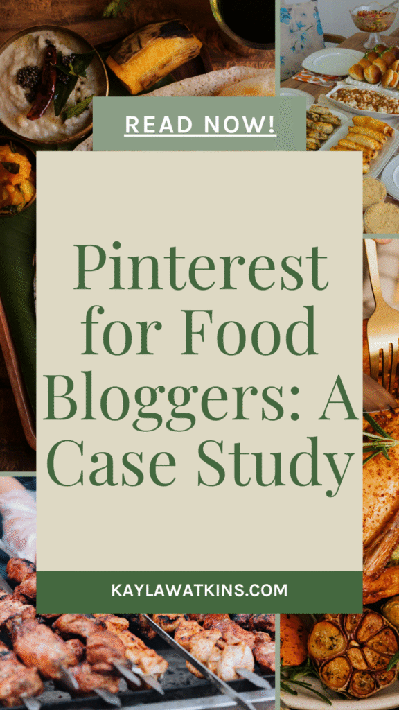 pinterest for food bloggers case study