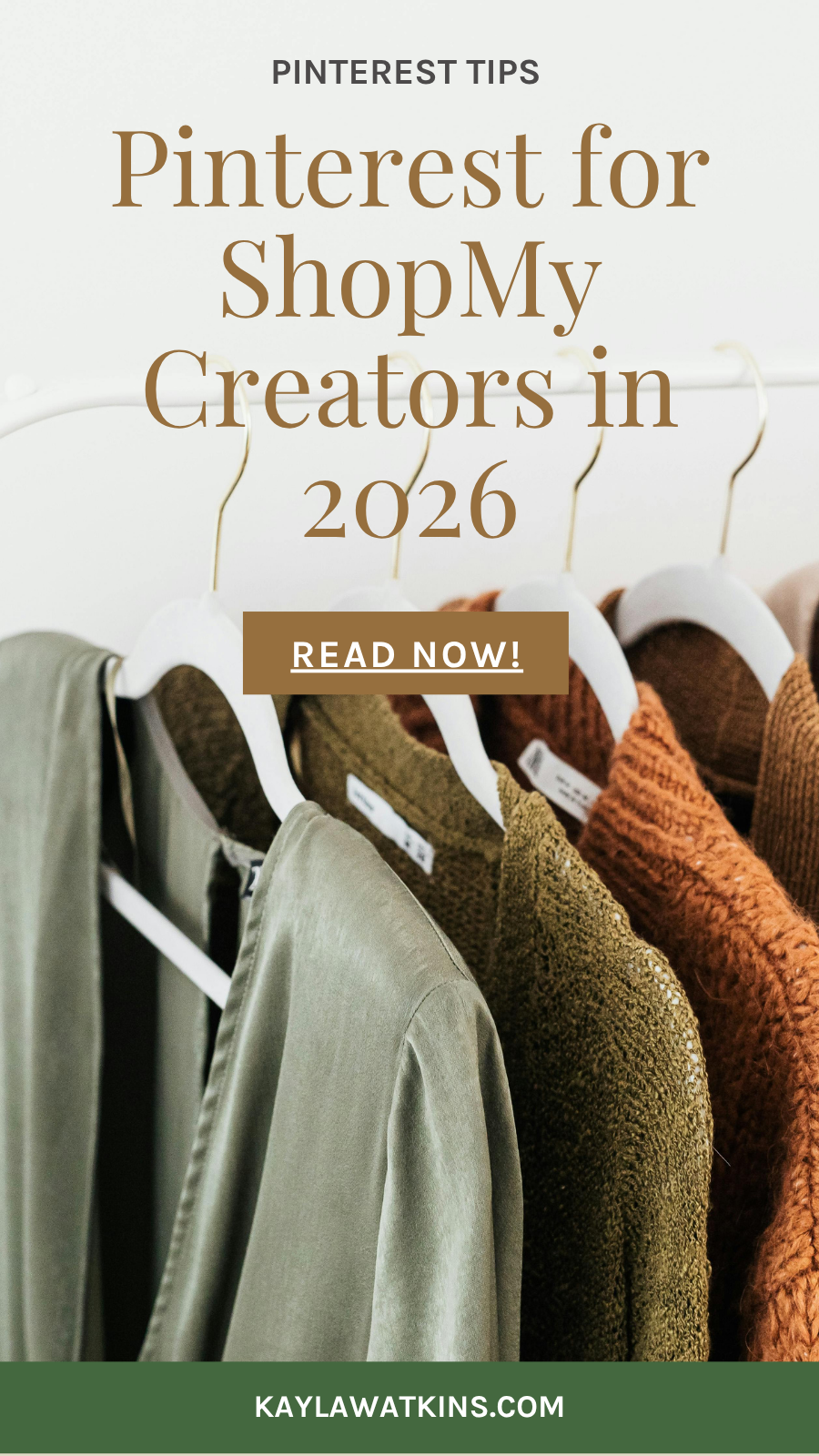 pinterest for shopmy creators