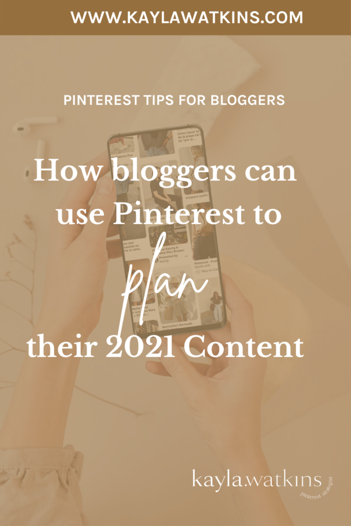 How bloggers and content creators can use Pinterest Predicts in their social media strategy for Pinterest, according to Pinterest Expert, Kayla Watkins.